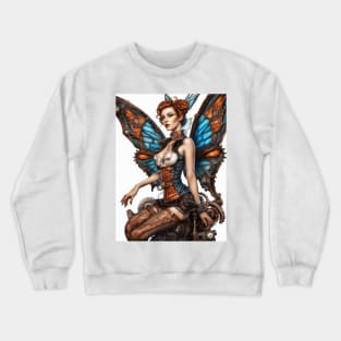 Steampunk Fairy - Gabby Crewneck Sweatshirt